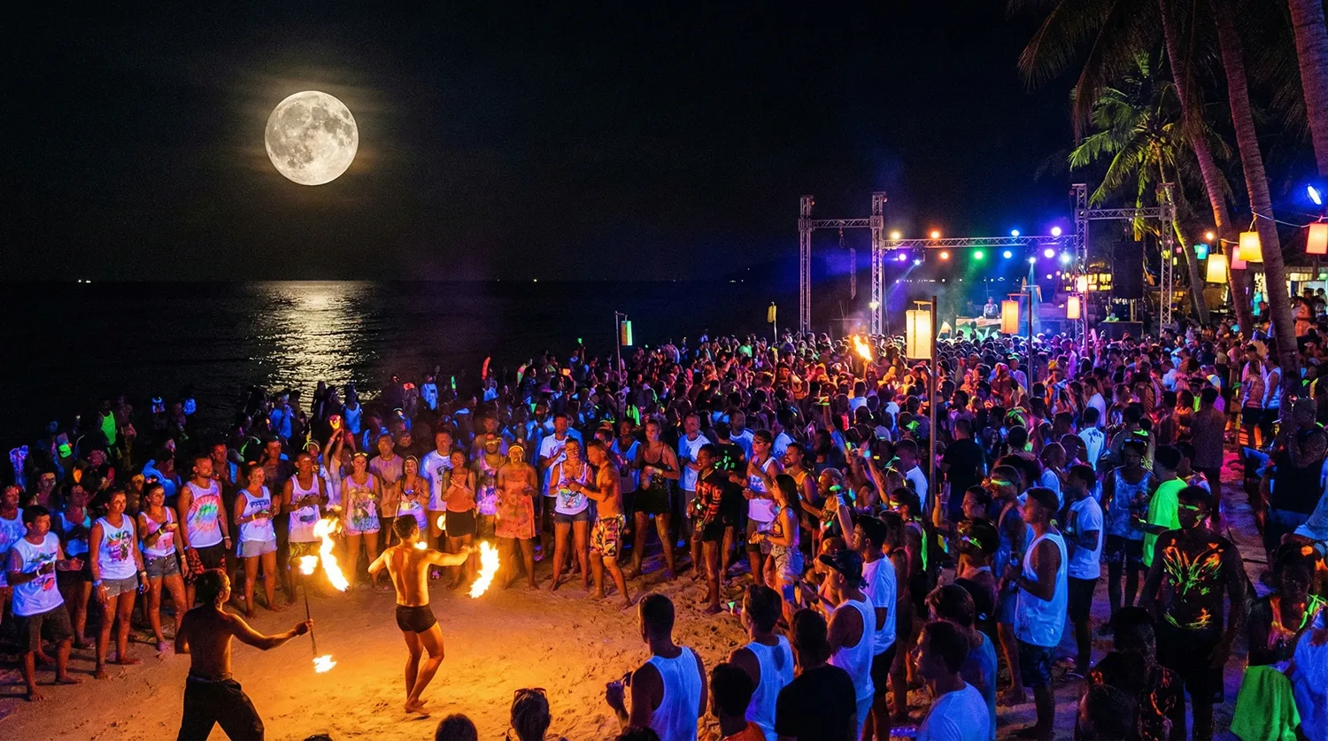 Thailand Trip with Full Moon Party at Koh Samui