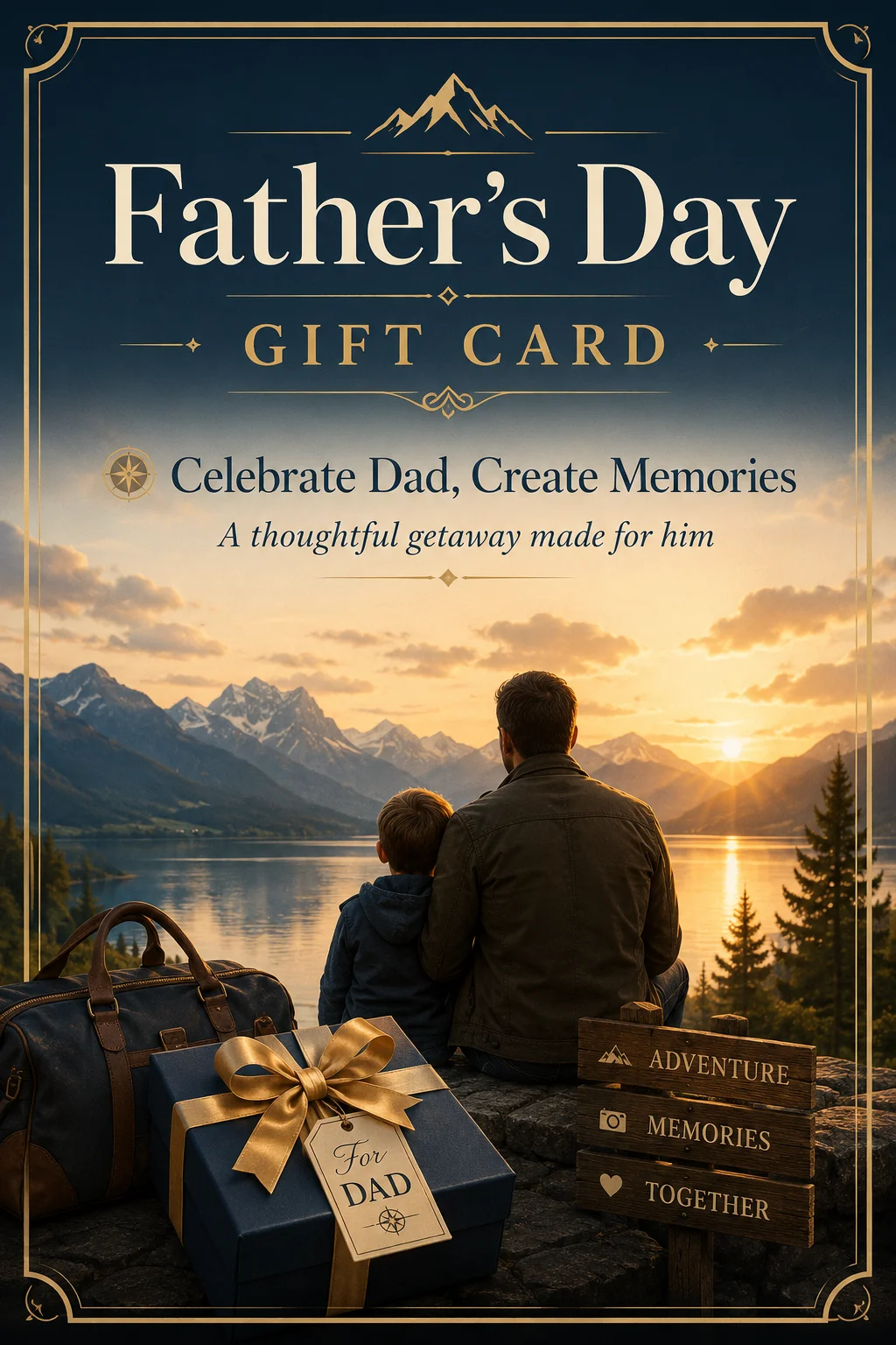 To Dad’s Quiet Love & Big Adventures!